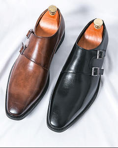 Chaussures en cuir à boucle grande taille pour hommes – Nouvelle collection, tendance, polyvalentes, confortables, pour affaires, décontractées ou mariage - Product Image 4