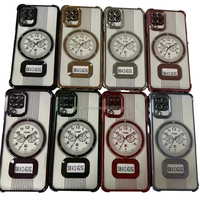 Nouveau modèle de montre galvanoplastie coque de téléphone pour Infinix HOT30I HOT40I HOT30 Protection de l'objectif antichoc couverture de téléphone