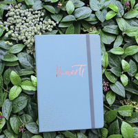 Carnet de notes professionnel écologique A6 avec couverture en tissu rigide, ligné, pour les réunions de bureau, les cadeaux scolaires