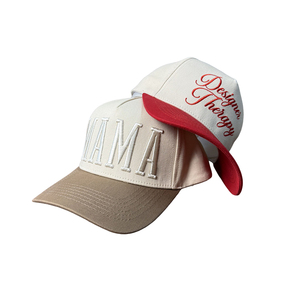 Casquettes de baseball en coton de haute qualité à 5 panneaux, très vendues, avec logo brodé en relief 3D, style hip-hop - Product Image 2