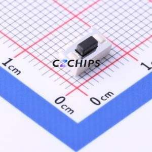 TSB003A3526A Tactile Switch SMD Switch Rectangle Button 2.6N Horizontal Mount 7.7mm - Product Image 1