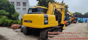 Komatsu โมเดล2012เครื่องจักรสำหรับงานก่อสร้างรถขุดตีนตะขาบขนาด13ตัน PC130-7มือสอง - Product Image 6