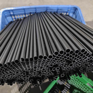 Tube en fibre de carbone SHENGTIAN 3K, haute résistance à la traction, léger, épaisseur 15 mm, noir, dimensions personnalisables, porte-poteaux - Product Image 6