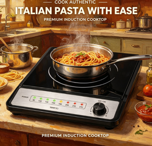 Table de cuisson à <span class=keywords><strong>induction</strong></span> 1400W haut de gamme avec bouton de commande, indicateur de température LED et verrouillage de sécurité, idéale pour les cadeaux d'entreprise et les offres promotionnelles - Product Image 4