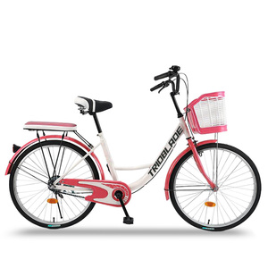 OEM ODM Logo personalizzato di alta qualità V freno Lady <span class=keywords><strong>bici</strong></span> da città <span class=keywords><strong>bici</strong></span> da turismo per il tempo libero - Product Image 5