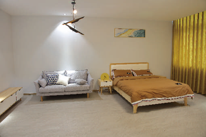 Ensemble de meubles de <span class=keywords><strong>chambre</strong></span> à coucher modernes en MDF pour <span class=keywords><strong>appartement</strong></span>, salon familial avec canapé et bureau - Product Image 4