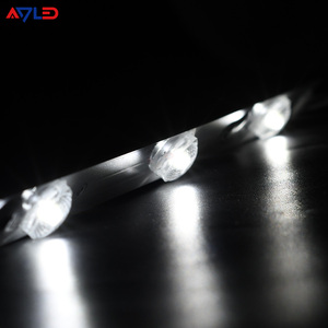 3030 Led Backlight Strip DC24V 3Leds Tv Led Strip Light bar avec lentille 3.2W 120lm/w 6500k led light bar simple rangée pour lightboxes - Product Image 2