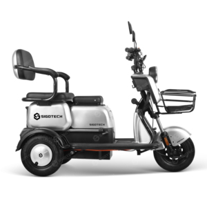 Motocicleta Eléctrica de 3 Ruedas SIGOTECH de Alta Calidad, <span class=keywords><strong>Triciclo</strong></span> Eléctrico de Baja Velocidad de 60V para Personas Mayores - Product Image 6