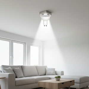 Lampada LED Dicroica Eco GU10 6W 6500K 120 520Lm 49x49mm (F-Bright Eco 2602970) - Product Image 3