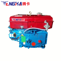 Moteur de démarrage de tracteur, moteur diesel 9HP monocylindre refroidi par eau, pompe à huile R185, roulement
