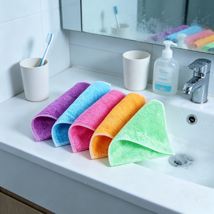 <span class=keywords><strong>Chiffon</strong></span> de nettoyage en fibre de <span class=keywords><strong>bambou</strong></span> biodégradable en gros, emballage personnalisé avec logo, OEM&ODM pour les vendeurs <span class=keywords><strong>Amazon</strong></span> FBA, serviette de nettoyage pour la cuisine - Product Image 2
