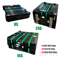 Baterai LiFePO4 BYD Blade Cell 76.8V 135Ah 10368Wh 24S BMS untuk Konversi Sepeda Motor Listrik, E-Bike, ATV, dan Kendaraan Trek