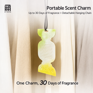 Tea Fragrance Charm | Long-Lasting Hanging <b>Air</b> <b>Freshener</b> Scent Card <b>for</b> Car, Closet, Luggage & <b>Home</b> - Product Image 2