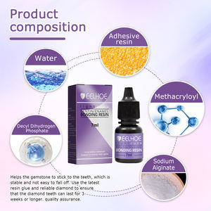 Mezclar materiales dentales <span class=keywords><strong>dientes</strong></span> gema unión resina diente <span class=keywords><strong>pegamento</strong></span> DIY diente gema decoración <span class=keywords><strong>pegamento</strong></span> - Product Image 2