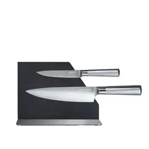 Portacoltelli magnetico da cucina in legno di quercia di alta qualità di alta qualità