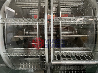 Machine à laver automatique pour flacon en verre de 10ml avec four de stérilisation