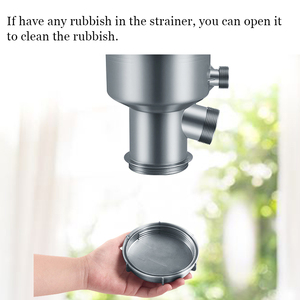 Coladores de fregadero de 185mm de diámetro de estilo popular de Corea para hoteles, restaurantes y multicocina con accesorios de cocina SS 304 - Product Image 6
