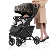 Poussette pour bébé One Scond In and Up Baby Push Chaiir Poussettes unisexes légères et pliables à une main Poussettes pour landau