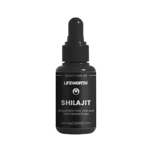 lifeworth spurmineralsalz mit magnesium zink shilajit-harzkapseln shilajit-extrakt-pulver reich an Fulvinsäure