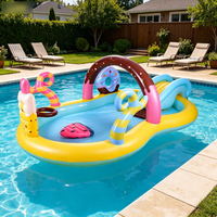Plateforme flottante gonflable, piscine gonflable, piscine de loisirs aquatiques
