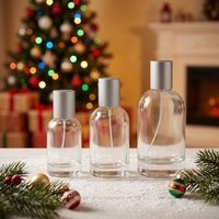 Flacons de parfum vides en verre de luxe rechargeables 50ml, 100ml, 30ml – Vente en gros personnalisée – Bouteilles de parfum fantaisie