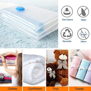 Bolsas de Almacenamiento al Vacío Multifuncionales de Nailon para Guardar Ropa, Edredones, Mantas, Zapatos y Organización del Dormitorio - Product Image 2