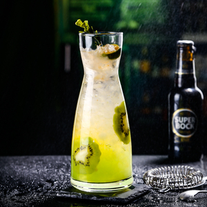 Marque personnalisée Carafe à jus en verre de 580ml 20oz Contenants à jus Carafe Bormioli Rocco Misura - Product Image 6