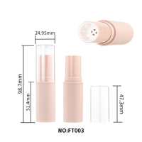 FT003 usine grand bâton Tube correcteur vide Logo personnalisé bâton de fond de teint Tube rond Contour surligneur conteneur