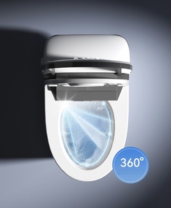 WC Intelligente a Pavimento Senza Limiti di Pressione dell'Acqua, con Riscaldamento Istantaneo e Scarico Automatico - Product Image 3