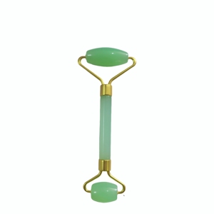 Best Seller OEM Private Label High Quality Massage Colorful Resin Face Roller Anti Aging Face SPA Gua Sha Jade Roller Set - Product Image 6