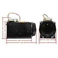 Module de caméra PTZ IMX678 8MP 20X, résolution vidéo 4K 30fps, capteur CMOS, zoom optique, réduction de bruit IA, connectivité PoE, 1/1.8"