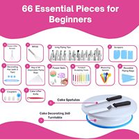 Werksgeliefertes China ZL-66PCS 66-teiliges Edelstahl Spritztüllen-Set Ungiftige Umweltfreundliche Tortendekorationswerkzeuge