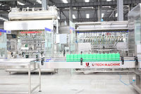 Ligne de Production Clé en Main de Remplissage Automatique pour Désinfectant pour les Mains et Savon Liquide Nettoyant Toilettes