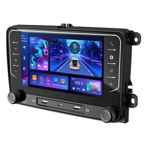 Hot Super Slim 7 inch Android 13.0 đài phát thanh xe <span class=keywords><strong>GPS</strong></span> máy nghe nhạc 2 + 32 gam IPS cảm ứng Knob cho <span class=keywords><strong>VW</strong></span> Passat polo golf - Product Image 3