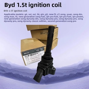 Bobine <span class=keywords><strong>d</strong></span>'allumage haute tension pour <span class=keywords><strong>vitesse</strong></span> pour Ruixi F3 Song Max Qin S6G6 Code moteur New476ZQA-3705100 Compatible BYD 1.5T modèles de voiture - Product Image 2