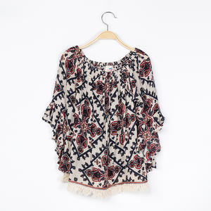 Blusa para Niñas con Diseño de Kurti, Estilo Moderno, Corte con Borlas, Hecha en China - Product Image 4