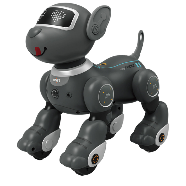 Intelligent Smart RC Robot Dog Subotech Electric Programming Remote Control Toy Plastic Model Stunt Walking Pet TOPSKY TOYS Ages