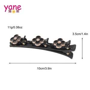 Kıvılcım çok tasarım inci örgü klip lüks saç klipleri rhinestones kadınlar - Product Image 2