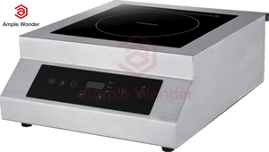 Cuisinière à induction commerciale 5000W à commande par capteur, brûleur plat unique, équipement de restaurant, modèle AM-CD507 - Product Image 3