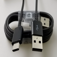 Kabel Data USB-A USB-C Pengisian Cepat Premium 1.2m 15W 9V untuk S8/S8+/S9/S9+/S10/S10+/Note 8/9 Logam Plastik Nilon PVC/Nilon