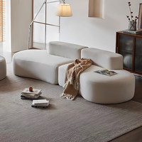 Hochwertiges modernes modulares Kompressionssofa-Set, einfache und komfortable Wohnzimmermöbel, ideal für Villen und Apartments.