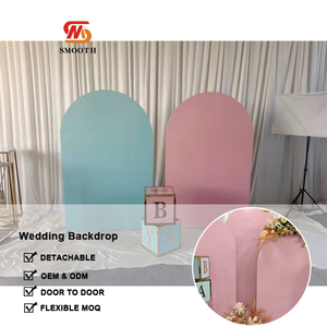 Toile de fond en acrylique lisse moderne à succès pour la décoration de mariage, la décoration de scène, la décoration de fête - Product Image 2