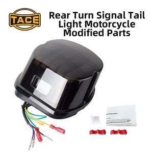 Luz Trasera LED Multifunción, Luz de Matrícula, Luz de Señal de Giro para Modificación de Motocicletas Harley XL883/1200 Glide - Product Image 6