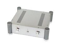 KYYSLB — châssis d'amplification 315x355x115MM, boîte de bricolage CNC tout en alliage d'aluminium, préamplificateur de son, Tube de haut-parleur
