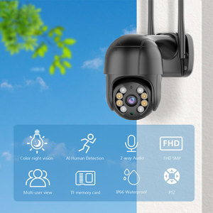 Icsee A8 3MP PTZ กล้อง WiFi ไร้สาย4MP กลางแจ้งระบบเสียงสองทางติดตามอัตโนมัติการ์ด Micro SD ในร่ม - Product Image 3