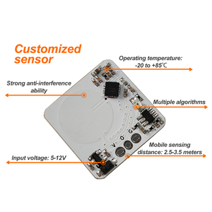 Phổ năng lượng thấp lò vi sóng Radar cảm biến mô-đun thường được sử dụng trong nhà bếp đèn tủ quần áo Đèn Gương Đèn sàn đèn vv - Product Image 1