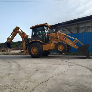 Haute efficacité de fonctionnement utilisé Cat 420F2 pelleteuse chargeuse sur pneus le moins cher expédition rapide CAT d'occasion machines d'occasion - Product Image 4