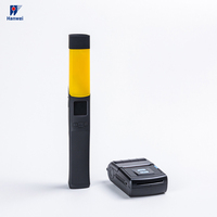 Alat Tes Alkohol Napas Hanwei USB Isi Ulang, Pemeriksaan Cepat, Breathalyzer Alkohol dengan Printer Bluetooth Sebagai Pilihan