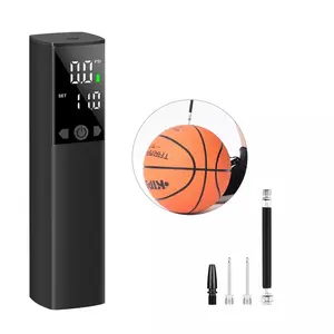 Portable Battery Powered Smart Electric Ball Pump with LED Light for Sport Balls