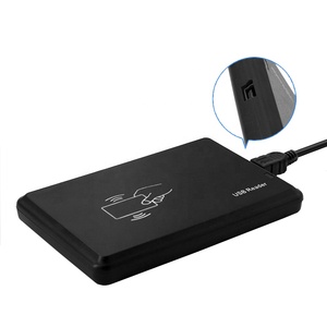 Personalizable 125kHz y 13,56 MHz USB RFID Tarjeta Lector de etiquetas ISO 14443A e ISO 15693 Material ABS para control de acceso - Product Image 6